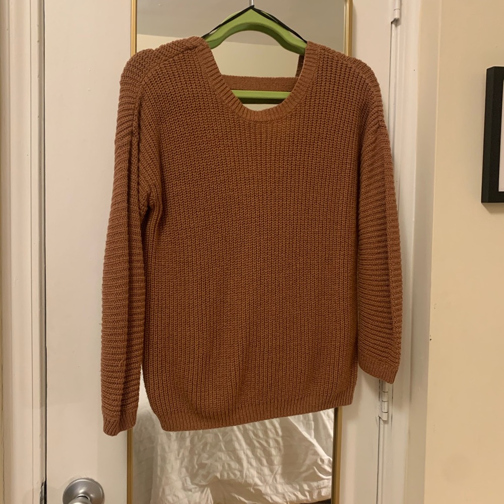 Dusty rose sweater